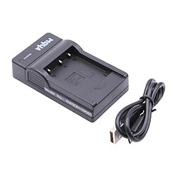 vhbw Chargeur USB de batterie compatible avec Nikon CoolPix A100, A300, S100, S2500 appareil photo digital, camcoder, DSLR- batterie d'action cam