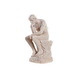 Figurine Décorative DKD Home Decor The Thinker Beige Résine Homme Moderne (12 x 11 x 25 cm)