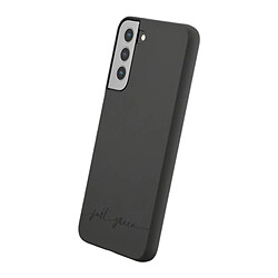 JUST GREEN Coque de Protection pour Samsung Galaxy S22+ 5G Natura Recyclable Noir