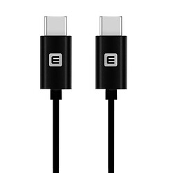 Evelatus TPC03 Câble TPE durable USB vers USB-C (Type-C) Câble de données et chargeur rapide 3,1 A 1 m Noir