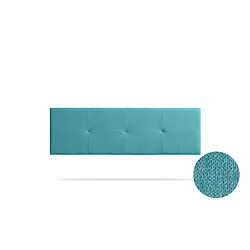 Tête de Lit Tapisée ALTEA Aqualine - 100 x 50 cm - Turquoise - Moonia