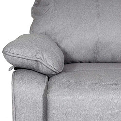 Acheter Mendler Fauteuil cinéma 2 places HWC-L93, Fauteuil relax Canapé TV, accoudoir Fonction couchage Nosagfederung Tissu/textile ~ gris clair