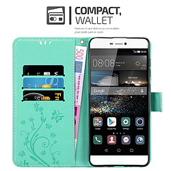 Avis Cadorabo Coque Huawei P8 Etui en Turquoise