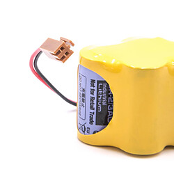 vhbw Batterie compatible avec GE / Fanuc 18-T SPS, Alpha iSV, Beta iSV, Beta iSVSP machine outils - CNC (2400mAh, 6V, Li-MnO2)