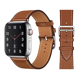 Bande de boucle en cuir de haute qualité bande de montre Apple 5 Scarlet 38 mm ou 40 mm ou 41 mm