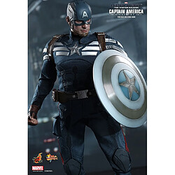 Acheter Hot Toys MMS242 - Marvel Comics - Captain America : The Winter Soldier - Captain America Stealth S.T.R.I.K.E. Suit Version