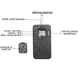 Acheter Traceur tracker GPS G50 Micro GSM magnétique étanche IP67, 4G, 10000mAh alarme anti-perte pour véhicule voiture