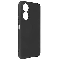 Avizar Coque Honor X7 Silicone Semi-rigide Soft-touch Fine Noir