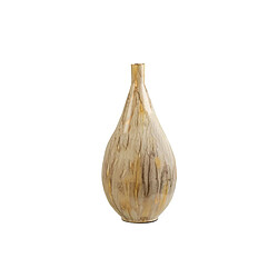 Vase Romimex Beige Aluminium 33 x 66 x 33 cm