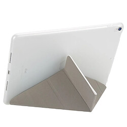 Avis Etui en PU stand en origami blanc pour votre Apple iPad Air 10.5 (2019)/Pro 10.5 pouces (2017)