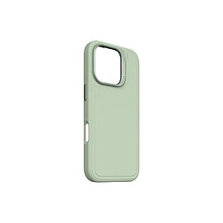 Decoded Coque pour iPhone 16 Pro Gamme Stacks MagSafe en Silicone Antimicrobienne Vert