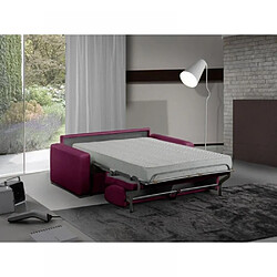 Avis Inside 75 Canapé lit 2-3 places MASTER convertible EXPRESS 120 cm Tweed Cross fushia MATELAS 18 CM INCLUS