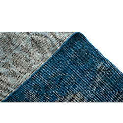 Acheter Vidal Tapis de laine 243x152 Bleu Vintage