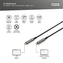 Acheter DIGITUS USB Type-C - USB Type-C AOC Hybrid Glasfaserkabel 4K, 10m