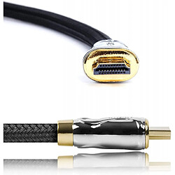 Avis Duronic HDC04 / 2 m Câble HDMI dernière génération 2.0 | 2 mètres | Tête en métal et connecteurs en plaqué Or 24K | Permet la Transmission Rapide de Signal 3D 4K 2160p | Ethernet