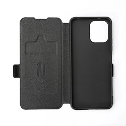 WE Etui folio AIMANTE XIAOMI REDMI 12 4G / 5G Noir: fermeture magnétique - anti-chocs - Accès caméra – porte-cartes - Fonction support