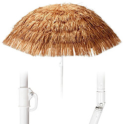 Parasol hawaïen en raphia 155 cm