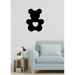 EPIKASA Décoration Murale en Métal Nounours pas cher