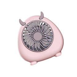 Mini Ventilateur 3 Vitesses de Vent Portable avec Porte-Clés Mini Ventilateur de Poche pour la Maison-Rose