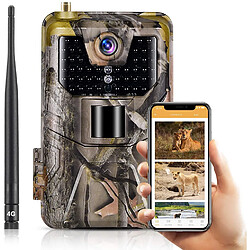 Yonis Caméra de Chasse 4G GPS 4K IR+64 Go