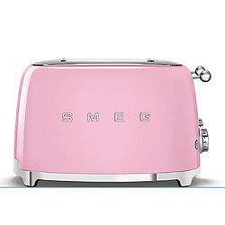 Grille-pains 4 fentes 950w rose - tsf03pkeu - SMEG