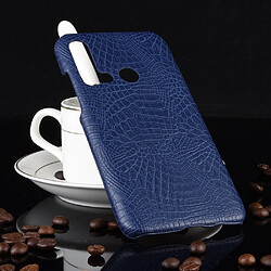 Acheter Wewoo Coque PC + PU antichoc à texture de crocodile pour Huawei P20 lite 2019 / Huawei nova 5i bleu