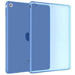 OKULI Transparent Étui Silicone Coque Housse Case Cover pour Apple iPad Mini 1, Mini 2, Mini 3 en Bleu