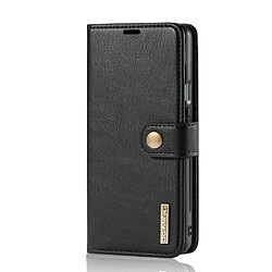 Dg.Ming Etui en PU + TPU Détachable 2-en-1 noir pour votre OnePlus 9 Pro