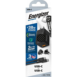 Magneticland Chargeur mural international ENERGIZER 38W câble USB-C pas cher