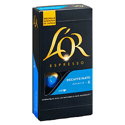 Capsule de café L'Or EXPRESSO DECAFFEINATO X10