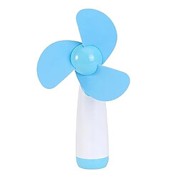 Avis Mini Ventilateur Portatif VORCOOL, Ventilateur de Refroidissement Portable, Ventilateur Électrique à Pales en Mousse Souple pour l'Extérieur (Bleu)