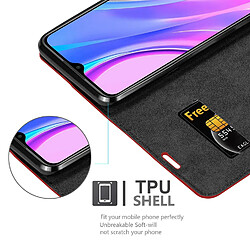 Cadorabo Coque Xiaomi RedMi 9 Etui en Rouge pas cher