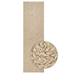 vidaXL Tapis ZIZUR 80x250 cm aspect de jute intérieur et extérieur