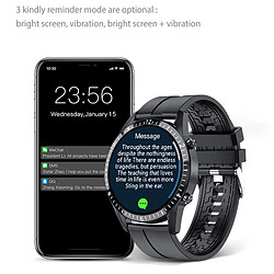 Acheter Universal Smartwatch Téléphone Écran tactile complet Sport Montre de fitness Étanche Connexion Bluetooth IOS Smartwatch Hommes | Smartwatches (silicone noir)