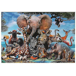 Universal Copoz Animal World Puzzle Puzzle