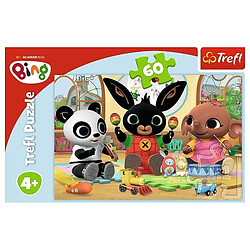 Trefl- Im Rhythmus Von, Hase Bing 60 Teile, für Kinder AB 4 Jahren Puzzle, 17342, Multicolore pas cher