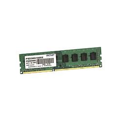 Patriot Memory 8Go RAM PATRIOT PSD38G16002 PC3-12800U DIMM DDR3 1600Mhz 240-Pin 1.5v CL11 - Occasion