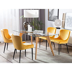 Beliani Table de repas HUDSON