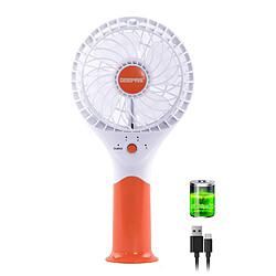 Avis Geepas Mini Ventilateur Rechargeable Ventilateur Portable Personnel avec Ventilateur de Voyage USB Électrique Silencieux à 3 Vitesses-Orange