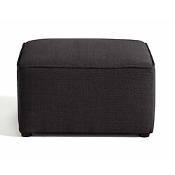 Acheter Bestmobilier Canopy - pouf - en tissu texturé