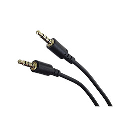 Acheter PremiumCord Câble Jack 3,5 mm 4 pôles pour Transmission Audio et vocale, Permet l'utilisation d'un Microphone, AUX Casque Audio câble de Connexion M/M Longueur 2 m