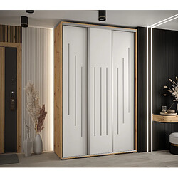 Abiks Meble Armoire DAVOS 8 À Portes Coulissantes 235,2/150/45 3 Portes