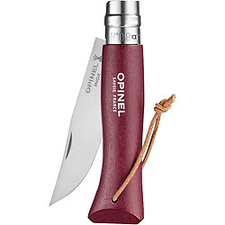 Avis Couteau Opinel Baroudeur Colorama - N8 Grenat