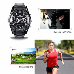 Avis Hd 1080P Mini Caméra Montre Détection De Mouvement Ir Vision Nocturne Micro Caméscope Sans Fil T11 64Gb