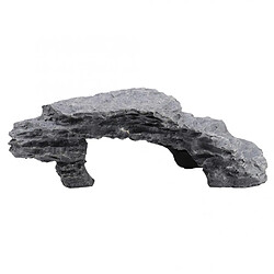 Universal Aquarium Tortue Poisson Grotte Cachée Habitat Aquarium Décoration Pont Vue Tortue Escalier Reptile Soleil Montagne Montagne Mur | Habitat Décoration