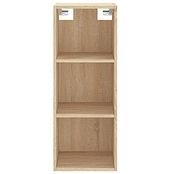 Acheter vidaXL Buffet haut Chêne sonoma 34,5x32,5x180 cm Bois d'ingénierie