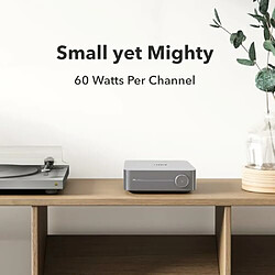 Acheter WiiM Amp : Amplificateur de Streaming Multi-pièces avec AirPlay 2, Chromecast, HDMI et contrôle Vocal - Streaming Spotify, Music, Tidal et Plus Encore (Gris Spatial)