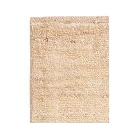 Vidal Tapis de laine 50x45 beige Gabbeh pas cher