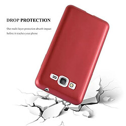 Acheter Cadorabo Coque Samsung Galaxy GRAND PRIME Etui en Rouge