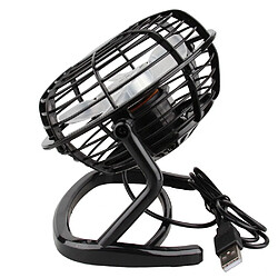 Avis (Noir) Mini Ventilateur de Bureau USB Refroidisseur Personnel Silencieux Ventilateur de Table Portable Alimenté par USB